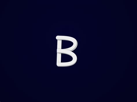 Alphabet Animation B By Motion Mela On Dribbble