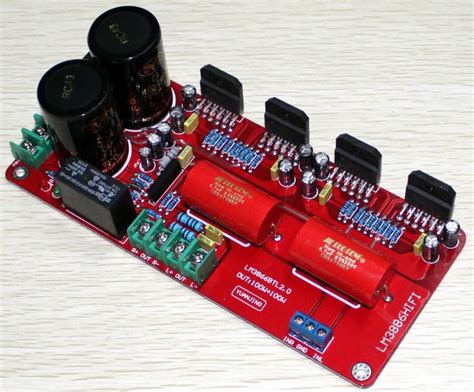 Lm Btl Pure Power Amplifier Board W Btl Speaker Board