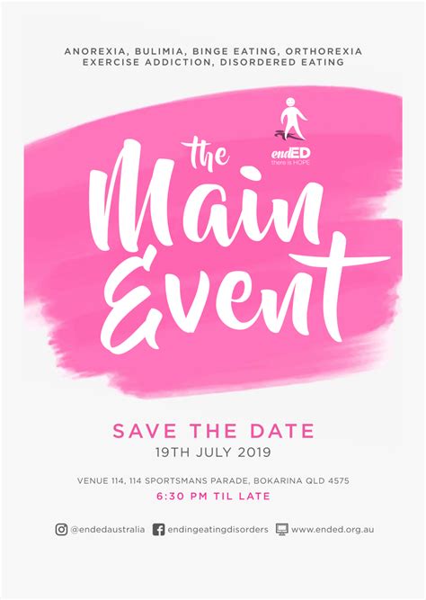 Fundraiser Save The Date Templates