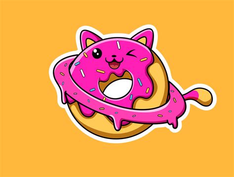 Donut Cat By Bilal Siddiqui On Dribbble
