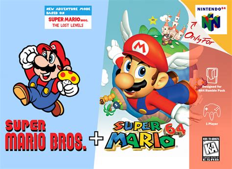 Super Mario Bros Super Mario 64 N64 By Rebow19 64 On Deviantart