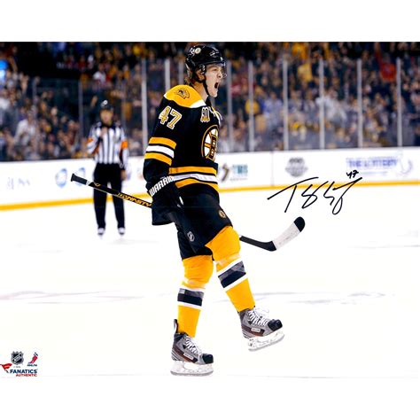 Torey Krug Boston Bruins Fanatics Authentic Autographed 16 X 20 Black
