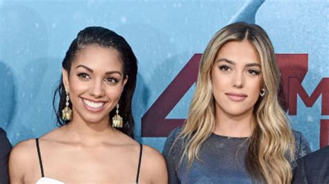 watch corinne foxx and sistine stallone two of hollywood s brightest new stars debut in 47