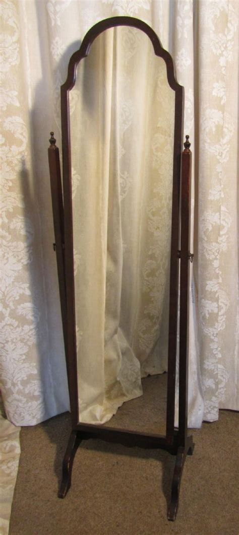 These can be freestanding, propped against a wall or cheval style, which allows you to adjust to different angles. Edwardian Mahogany Adam Cheval Mirror | 213123 ...