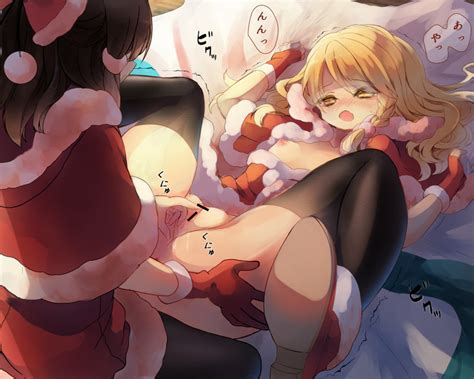 Hakurei Reimu And Kirisame Marisa Touhou Drawn By Piyokichi Danbooru