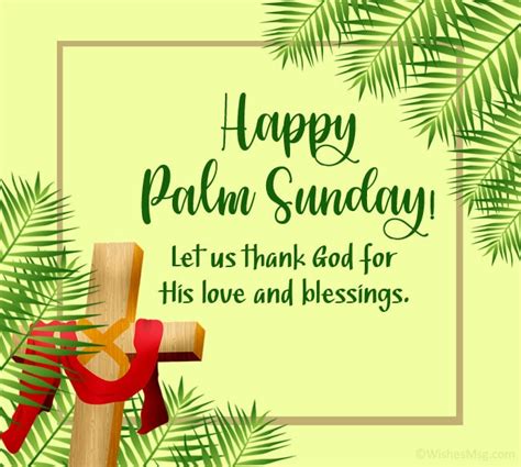 Happy Palm Sunday Wishes And Quotes Wishesmsg Artofit