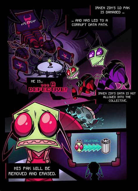 The Trial Invader Zim Zim The Almighty Tallest The Irken Empire Invader Zim Characters