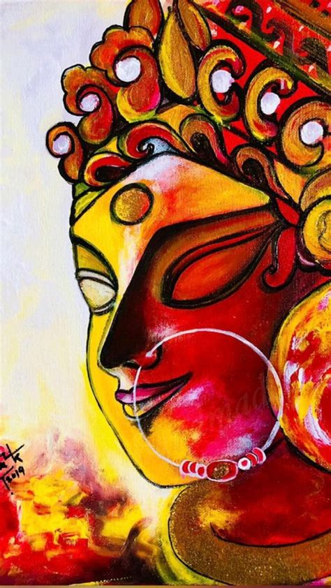 Pin By Vidya Reddy On Pins By You Nature Art Painting Indian Art