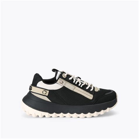 LOWELL ZIP Black Chunky Sneaker by KG KURT GEIGER