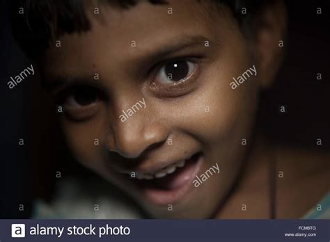 Girl Portrait In Orphanage India Stock Photo Alamy