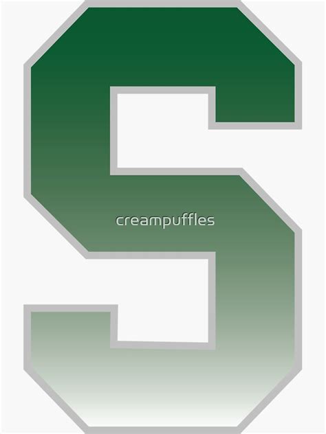 Varsity Letter S Sticker For Sale By Creampuffles Redbubble