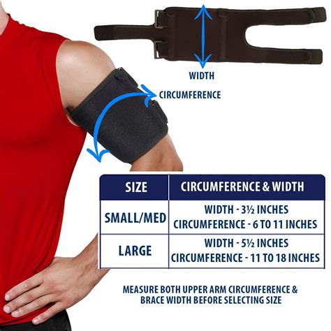 Bicep Tendonitis Brace Compression Sleeve Triceps And Biceps Muscle