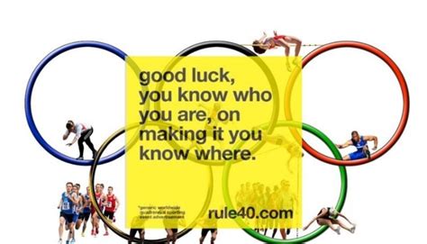 Olympic Rule 40 Prohibits Athletes From Marketing Themselves During The