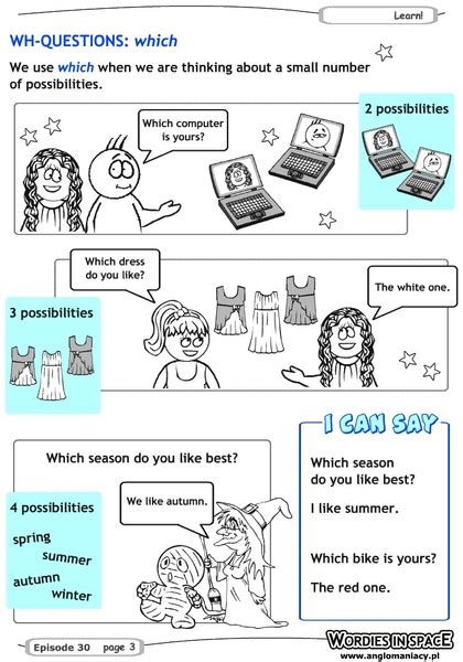 Often the first question is a yes/no question. Wh-Questions: Which Worksheet for 1st Grade | Lesson Planet