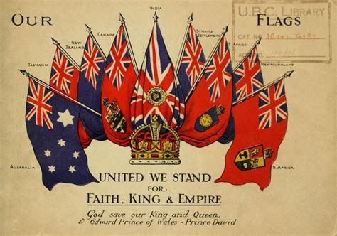 Happy Commonwealth Day British Empire Flag Flag Empire