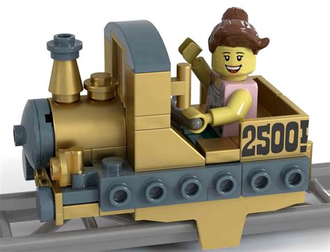 Lego Ideas Gold Rush Mine Train Roller Coaster