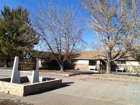 Cope Memorial Chapel, Kirtland, New Mexico – Eternal Benefit