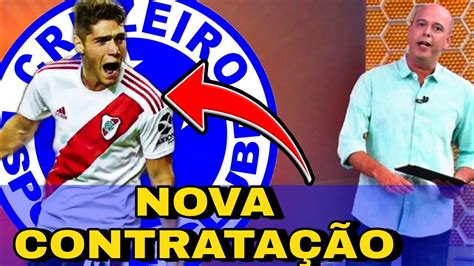 Urgente Nova Contrata O Do Cruzeiro Noticias Do Cruzeiro Hoje Youtube