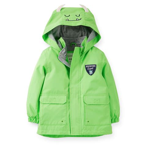 Monster Raincoat Carters Boy Outerwear Toddler Outfits Toddler