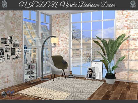The Sims Resource Neiden Nordic Bedroom Decor