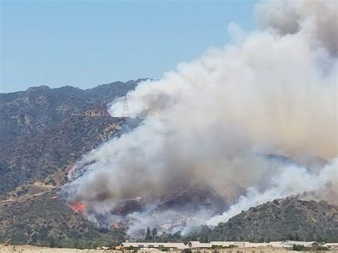 San Gabriel Complex Fire Containment At 10 Percent Burned Acreage Revised To 4900 Monrovia