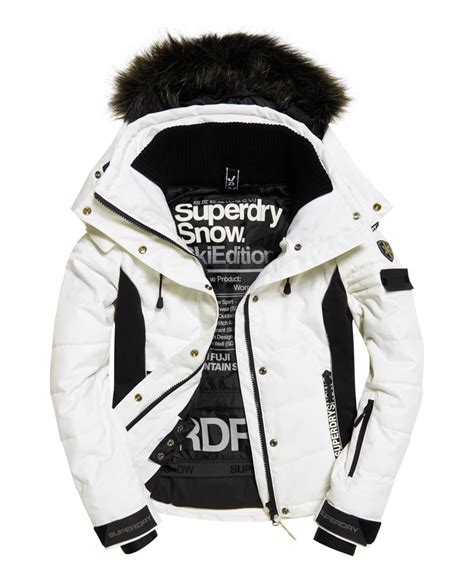 Superdry Snow Puffer Jacket Womens Womens Superdry Snow