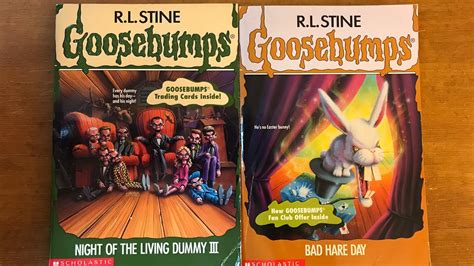 Night Of The Living Dummy 3 And Bad Hare Day Goosebumps