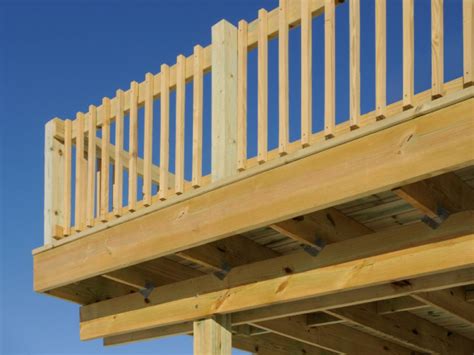 If you are building a deck larger than 3 x 3m, then see our 'how to lay a deck' video or online guide for information on extending joists and fascias. Deck Building: Materials and Construction Basics | HGTV