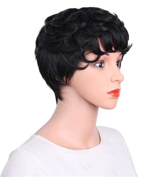 Synthetic Wigs Short Hair For Black Women African American