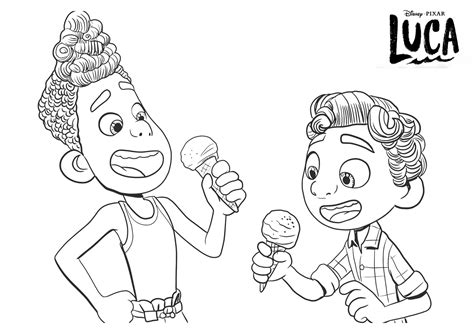 Free Printable Luca Coloring Pages And Activities Artofit