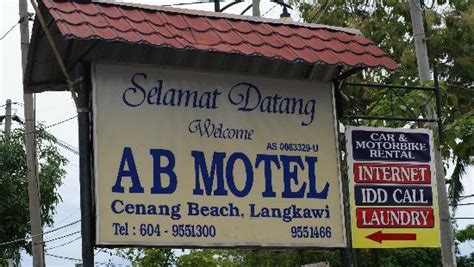 Vacanzieri per l'isola può fare immersioni subacquee, sci nautico, parasailing, snorkel. AB Motel (Langkawi/Pantai Cenang) - Motel Reviews ...