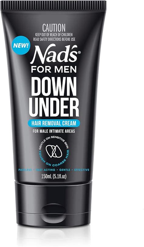 Nad S For Men Down Under Hair Removal Cream Hair Removal Cream For Male Intimate Areas And