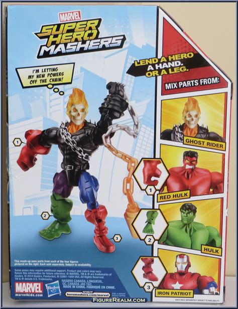 Ghost Rider Marvel Super Hero Mashers Basic Series Hasbro Action
