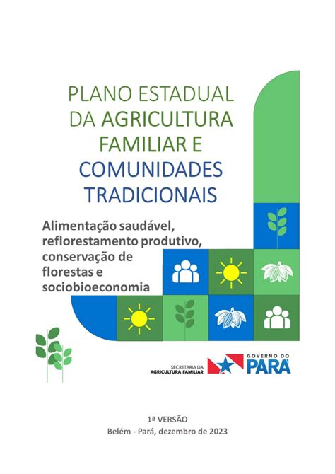 Pdf Plano Estadual Da Agricultura Familiar E Comunidades Tradicionais Alimenta O Saud Vel