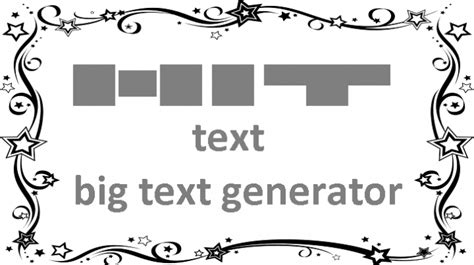 Fancy Text Symbols Psfont Tk