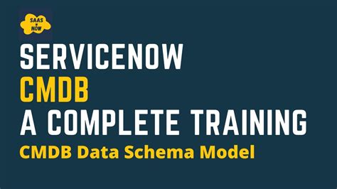 CMDB Data Schema Model In ServiceNow ServiceNow CMDB Training YouTube