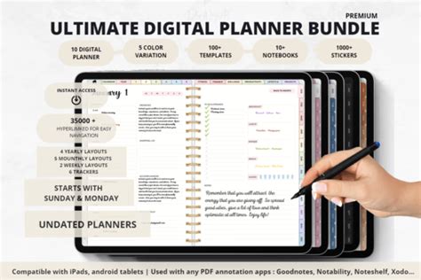 The Ultimate Digital Planner Goodnotes Planner Ipad Planner