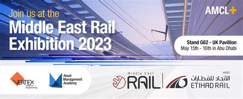 Join Us At The Middle East Rail Exhibition Amcl