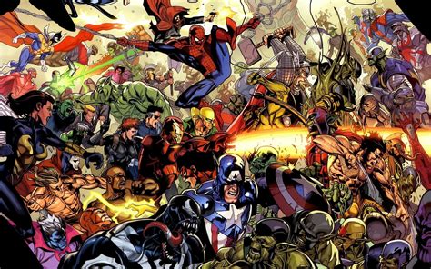 1920x1080 1920x1080 Comics Wolverine Captain America Thor Iron Man