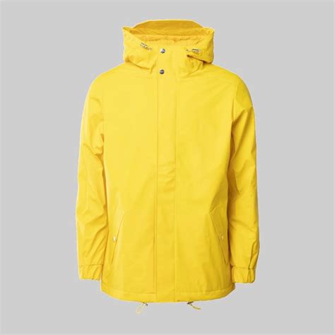 Rains Quilted Parker Jacket Yellow Rains Jackets