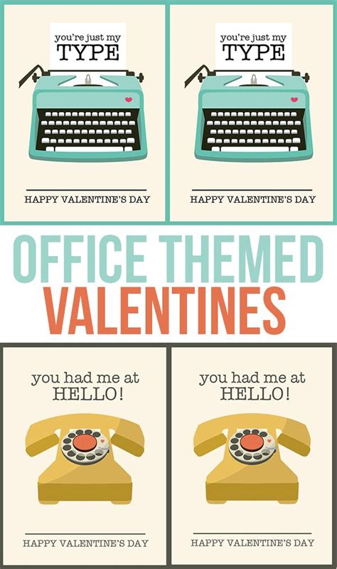 Darling Office Valentines For Co Workers Interns And Friends