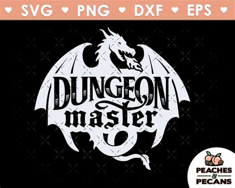 Dungeons Master svg Dragons svg cut file cricut clipart. DnD | Etsy