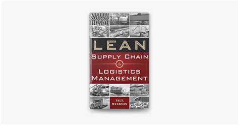 ‎lean Supply Chain And Logistics Management On Apple Books
