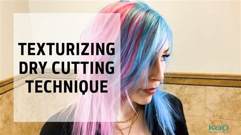 Texturizing Dry Hair Cutting Technique Creativityneverstops