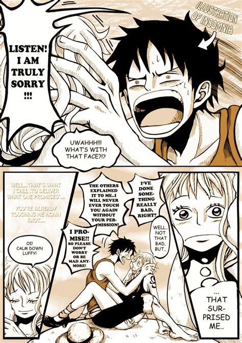 Zippi Hobbyist General Artist DeviantArt One Piece Comic Luffy X Nami Luffy