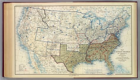 Usa Apr 1865 David Rumsey Historical Map Collection