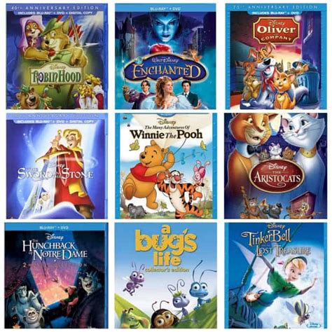 Disney Blu Ray And Dvd Combos As Low As 999