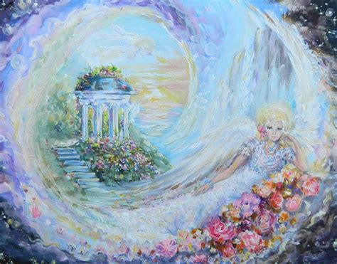 A Glimpse Of Heaven Visionary Art Art Painting