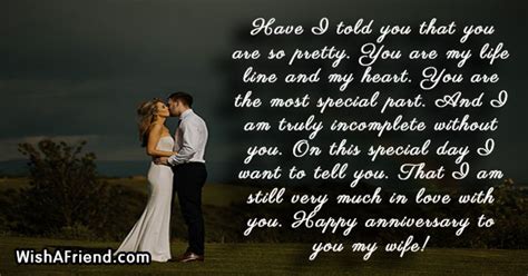 Happy anniversary is the day that celebrate years of togetherness and love. Have I told you that you, Anniversary Message for Wife