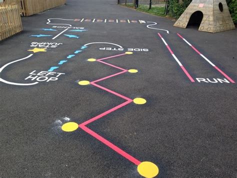 Image Result For Thermoplastic Playground Markings Jump Kinder